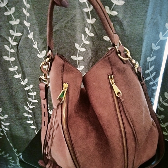 Rebecca Minkoff large leather purse honey brown - Picture 4 of 16